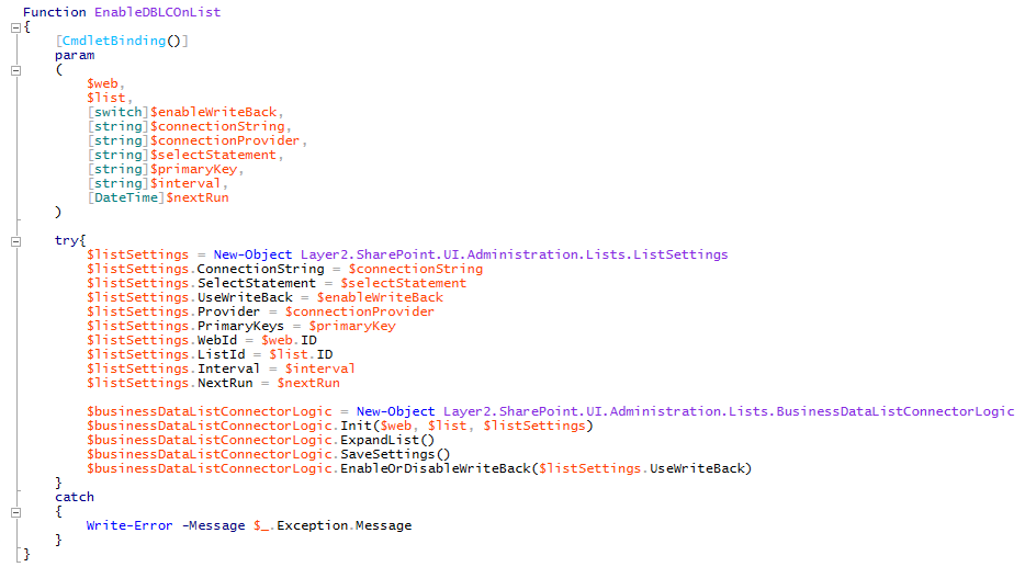 bdlc-powershell-enablelist BDLC Enable List with PowerShell Screenshot