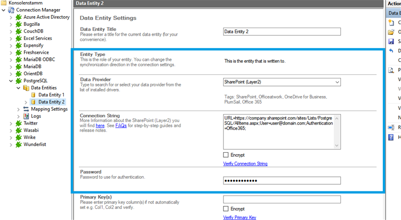 Step 3 PostgreSQL integration target setup.png