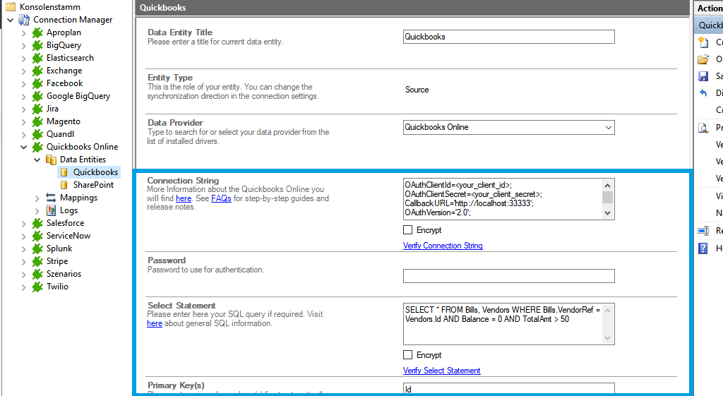 Step 2.5 Quickbooks Online integration connection string setup.png